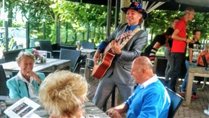 Grand Cafe De Bosbaan Amstelveen - Zanger Gitarist Jack-D